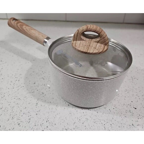 Masterclass Saucepan 6.5 inch 1.5 QT With Lid Premium Kitchen Cookware - Picture 1 of 7